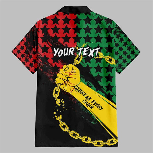 Juneteenth Break Every Chain Freedom Day 1865 Hawaiian Shirt - Moonbestprint