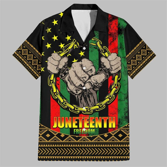 Juneteenth Celebration 2025 Hawaiian Shirt - Moonbestprint