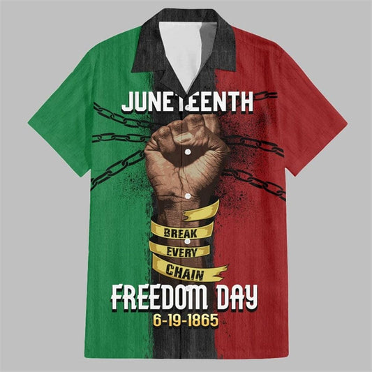 Juneteenth Freedom Day 6-19-1865 Hawaiian Shirt - Moonbestprint