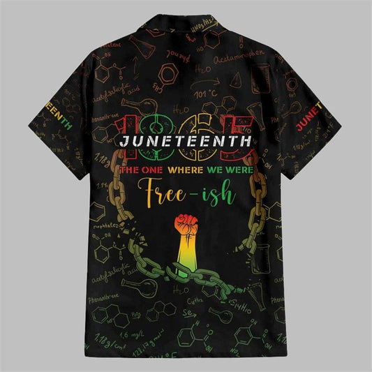 Juneteenth Unapologetically 1865 Hawaiian Shirt - Moonbestprint