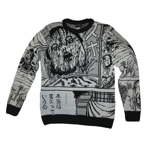 Junji Ito Collage Ugly Christmas Sweater – Moonbestprint