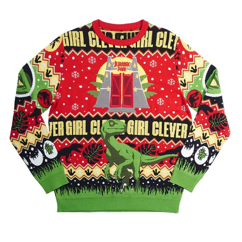 Jurassic Park Clever Girl Ugly Christmas Sweater 2025 – Moonbestprint