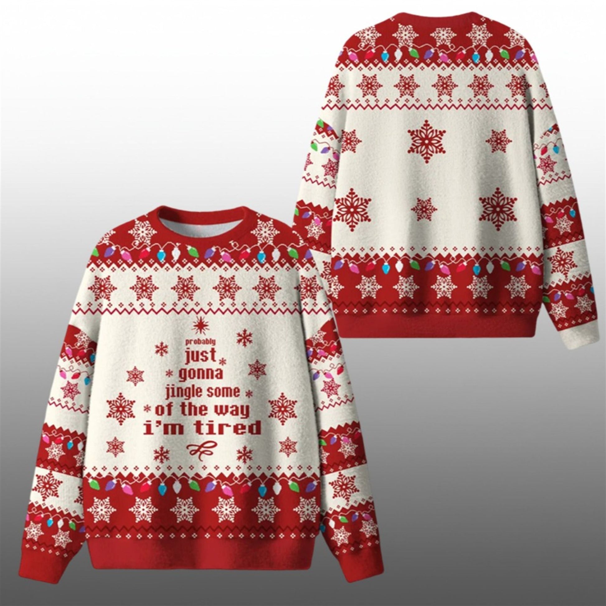 Just Gonna Jingle Some Of The Way Ugly Sweater 2026 Christmas - Moonbestprint