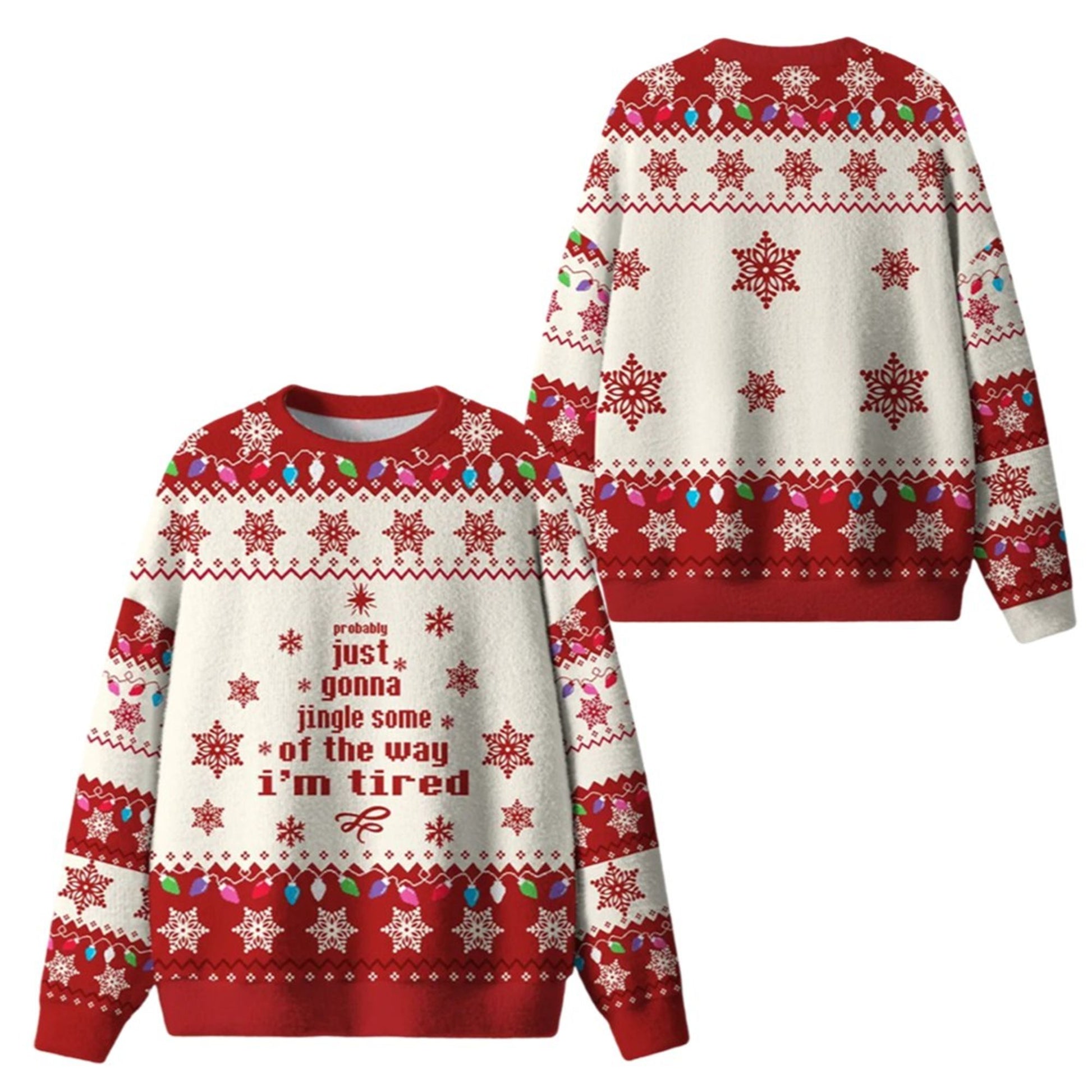 Just Gonna Jingle Some Of The Way Ugly Sweater 2026 Christmas - Moonbestprint