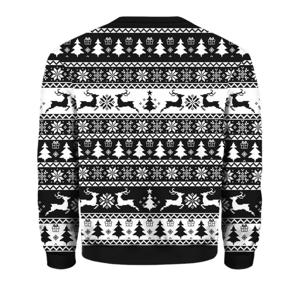 Justin Jefferson Hit Them With The Griddy Ugly Christmas Sweater - Moonbestprint