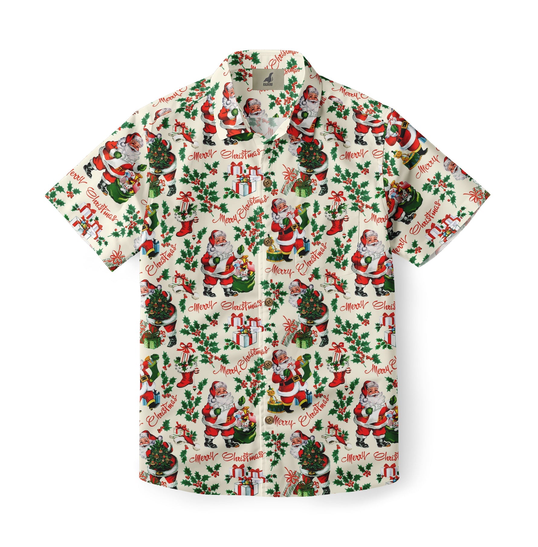 2025 Christmas Traditional Festive Hawaiian Shirt – Moonbestprint