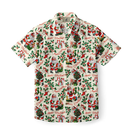 2025 Christmas Traditional Festive Hawaiian Shirt – Moonbestprint