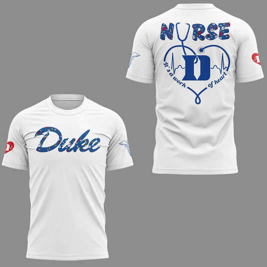 Limited Edition Duke Blue Devils NURSES NIGHT TShirt | KT44 Moonbestprint