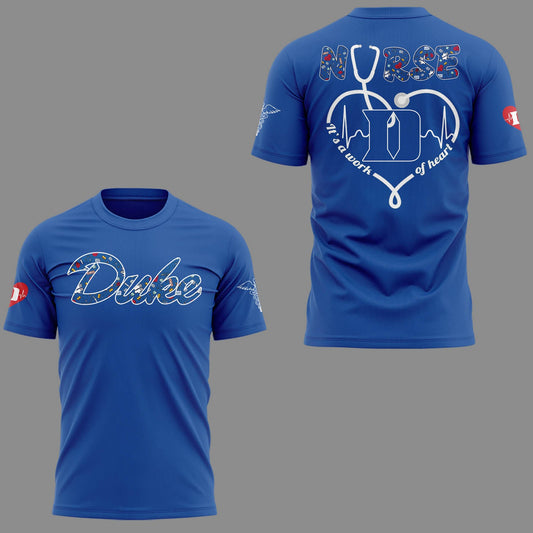 Limited Edition Duke Blue Devils NURSES NIGHT TShirt | SR51 Moonbestprint
