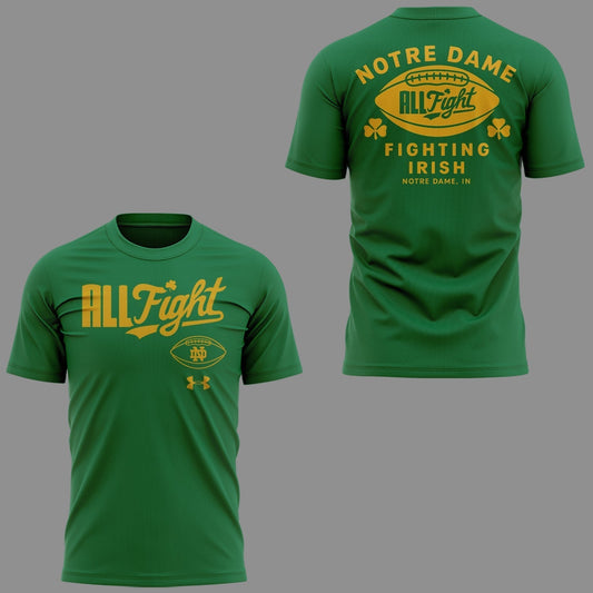 Special Edition Notre Dame Irish Wear Green T-Shirt Moonbestprint
