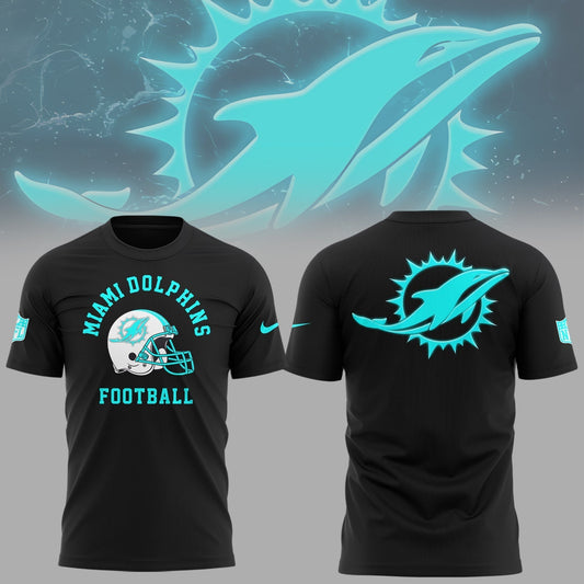 Limited Edition Dolphins Football Special Logo TShirt V2 Moonbestprint