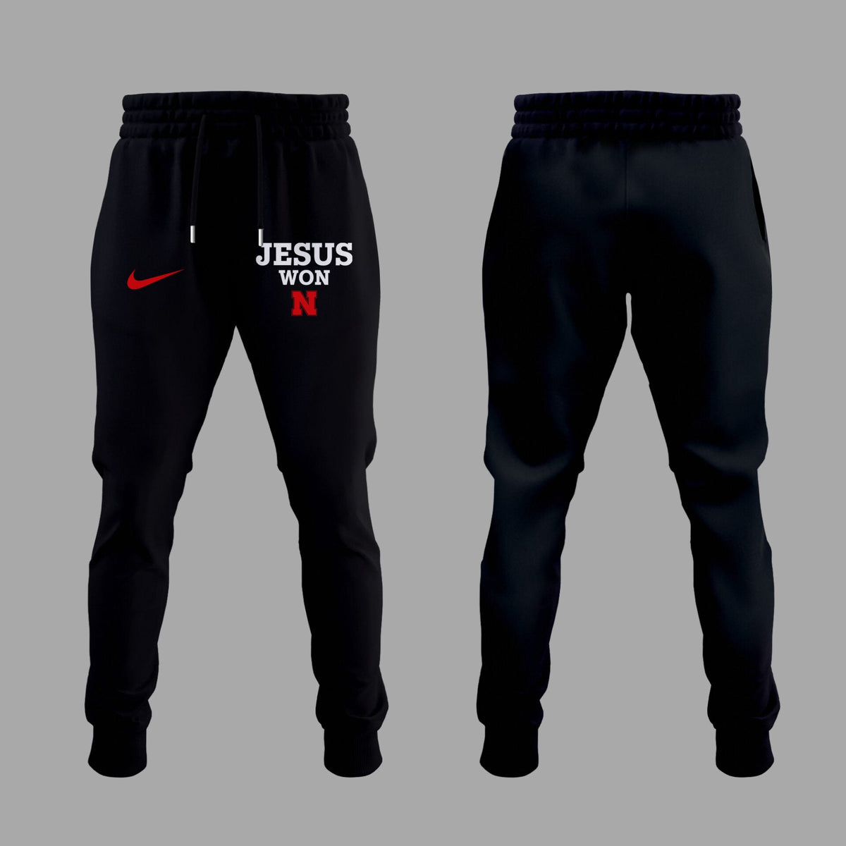 Exclusive Version Nebraska Football Jesus Won | AF10 Moonbestprint