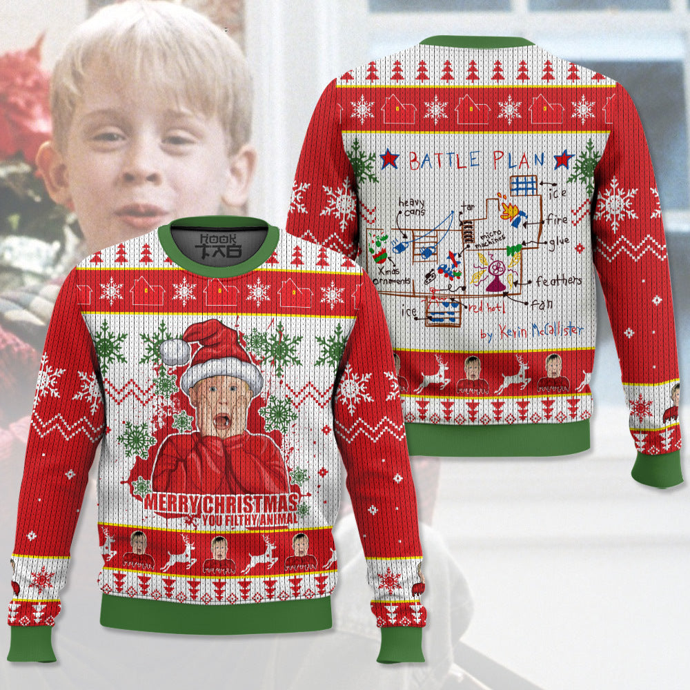 Kevin McCallister Ugly Sweater – Moonbestprint