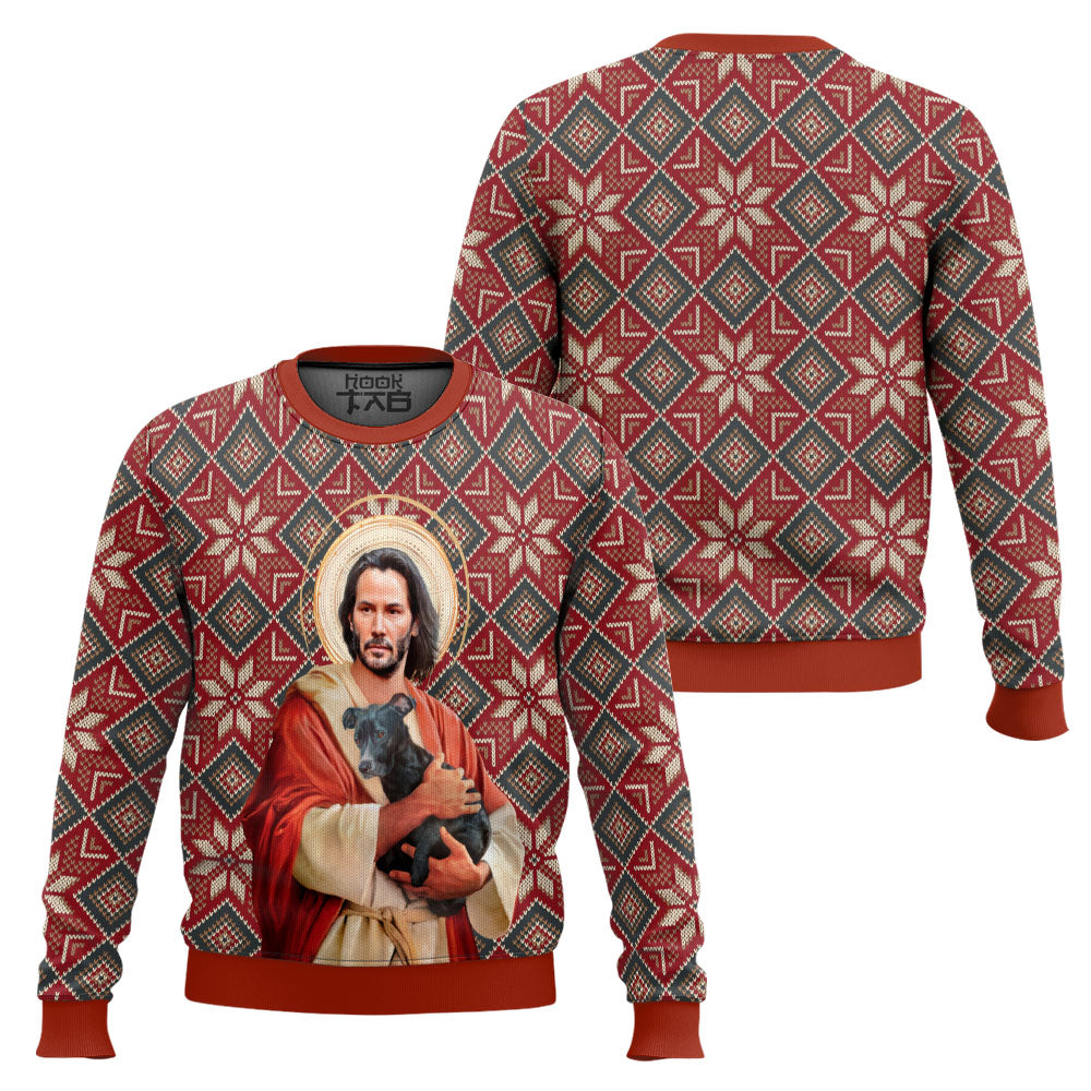 John Wick Funny Christmas Ugly Sweater – Moonbestprint