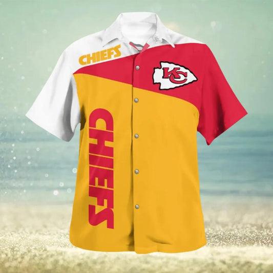 Kansas City Chiefs Best For Fans Hawaiian Shirt, NFL Hawaiian Shirt Moonbestprint