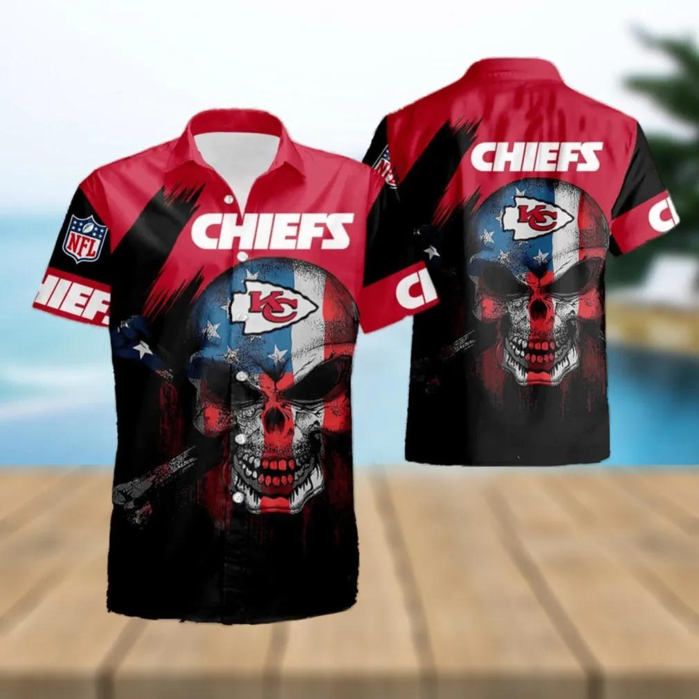 Kansas City Chiefs Football Sport Cool Hawaiian Shirt, NFL Hawaiian Shirt Moonbestprint