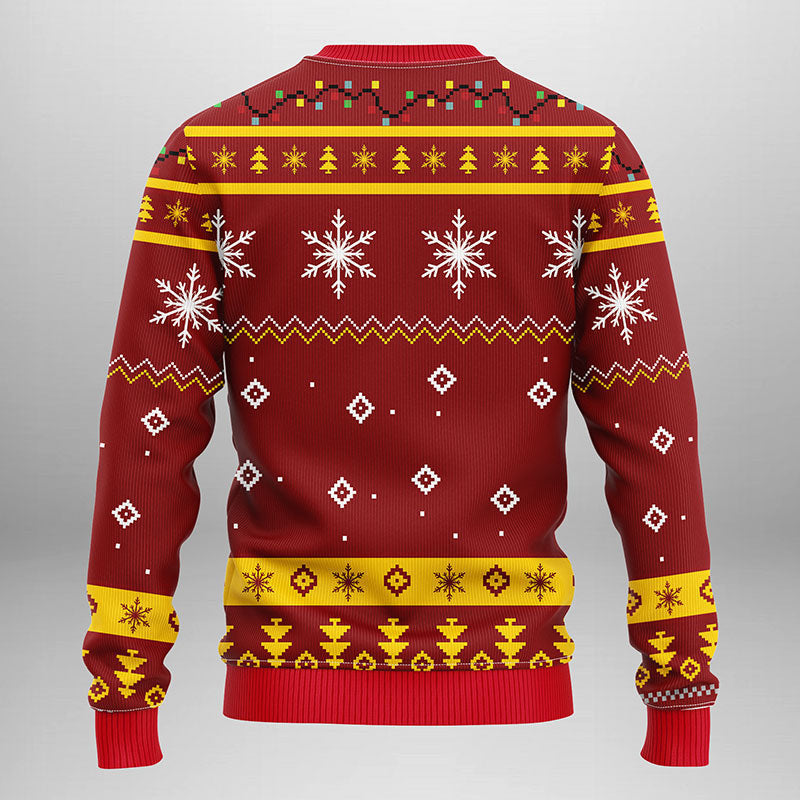 Kansas City Chiefs Funny Grinch Ugly Christmas Sweater, Grinch Xmas Sweater Moonbestprint