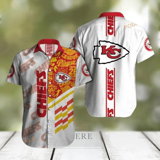 Kansas City Chiefs Super Bowl Hawaiian Shirt, NFL Hawaiian Shirt Moonbestprint