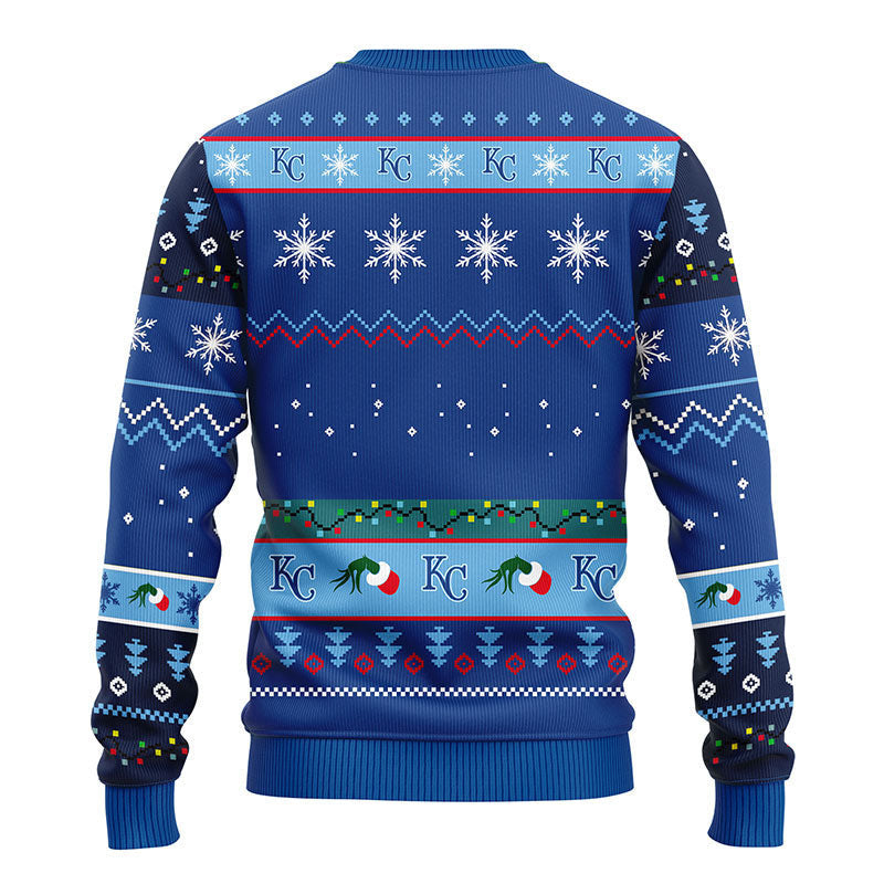 Kansas City Royals 12 Grinch Xmas Day Ugly Christmas Sweater, Grinch Xmas Sweater Moonbestprint