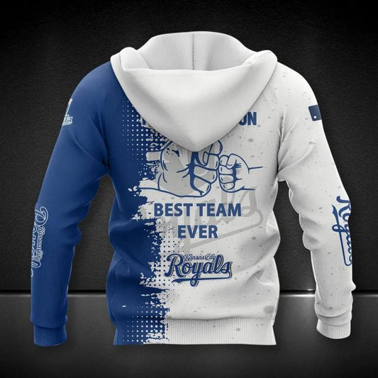 Kansas City Royals Dad And Son All Over Print Hoodie 1, MLB Hoodie Moonbestprint