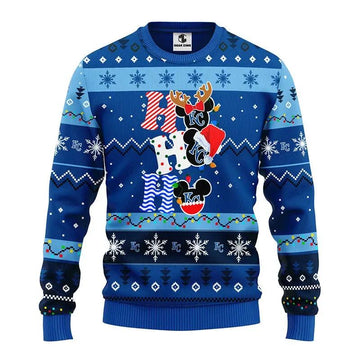 Kansas City Royals Hohoho Ugly Christmas Sweater, MLB Christmas Sweater Moonbestprint
