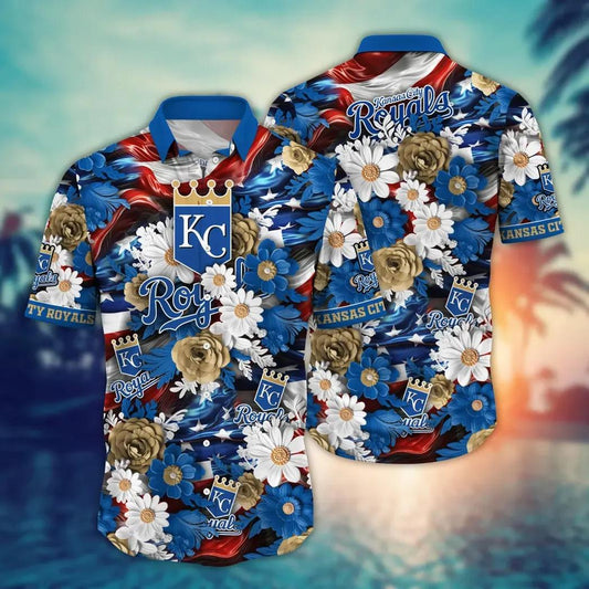 Kansas City Royals MLB Aloha Hawaiian Shirt 3, MLB Hawaiian Shirt Moonbestprint