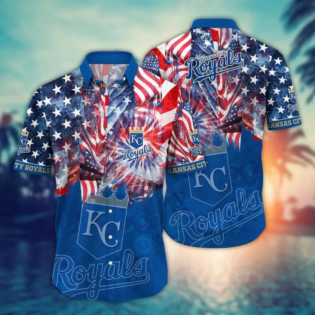 Kansas City Royals MLB Flower Aloha Hawaiian Shirt 10, MLB Hawaiian Shirt Moonbestprint