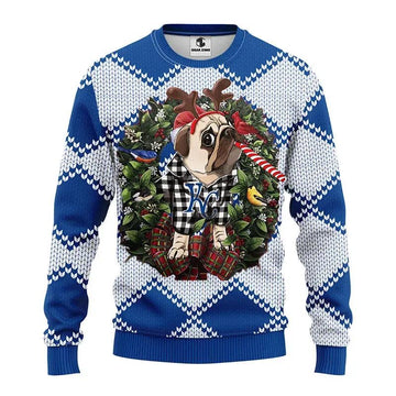 Kansas City Royals Pub Dog Ugly Christmas Sweater, MLB Christmas Sweater Moonbestprint