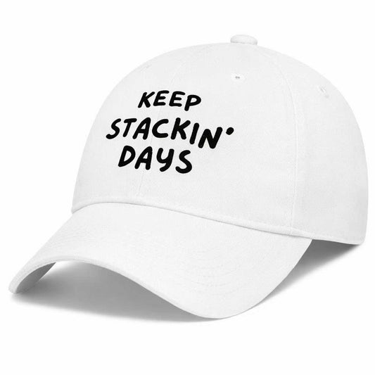 Keep Stacking Days Hat -Moonbestprint
