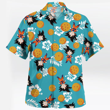 Kid Goku Dragon Ball Summer Vibes Hawaiian Shirt – Moonbestprint