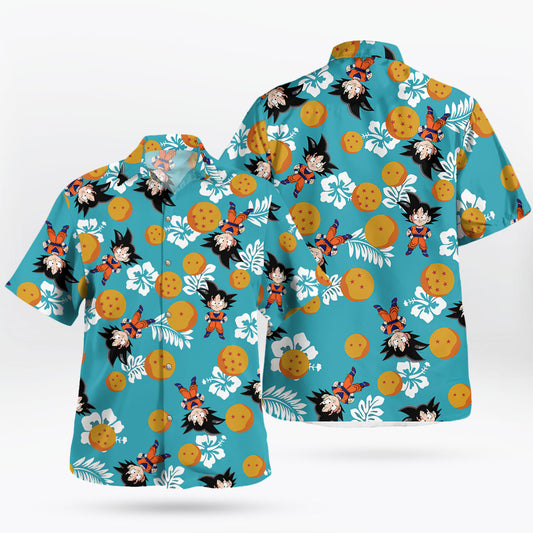 Kid Goku Dragon Ball Summer Vibes Hawaiian Shirt – Moonbestprint