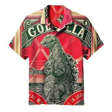 King Of Monster Toho Godzilla Hawaiian Shirt – Moonbestprint