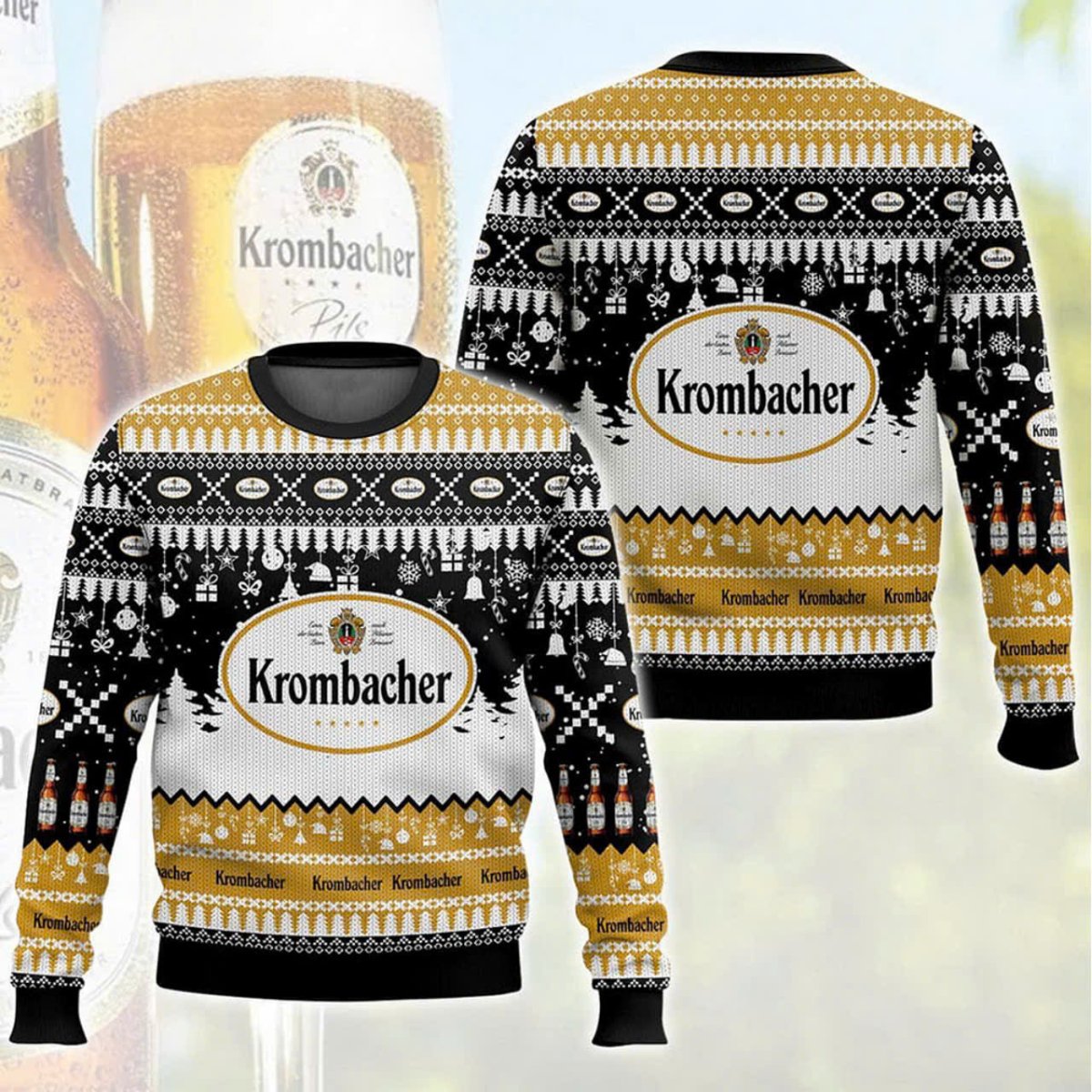 Krombacher Christmas Ugly Sweater – Moonbestprint