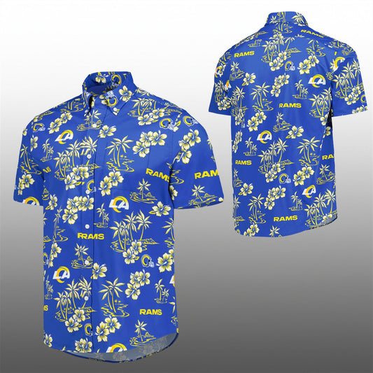 LA Rams Layers Wears OL Coach Ryan Wendell Hawaiian Shirt Moonbestprint