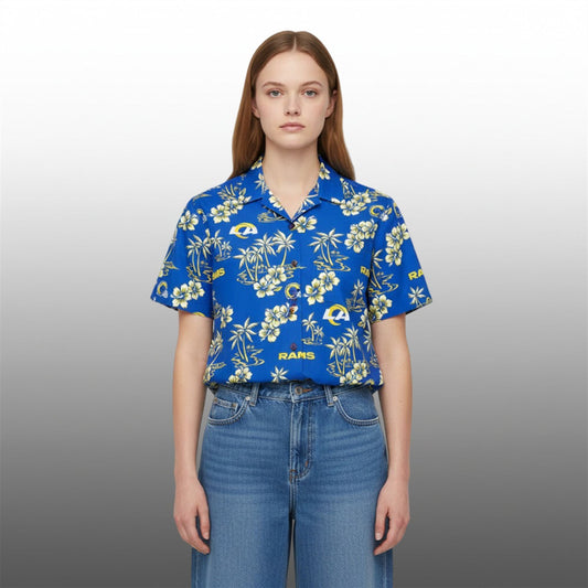 LA Rams Layers Wears OL Coach Ryan Wendell Hawaiian Shirt Moonbestprint