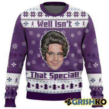 Lady Magnet Well Isn’t That Special Christmas Ugly Sweater - Moonbestprint