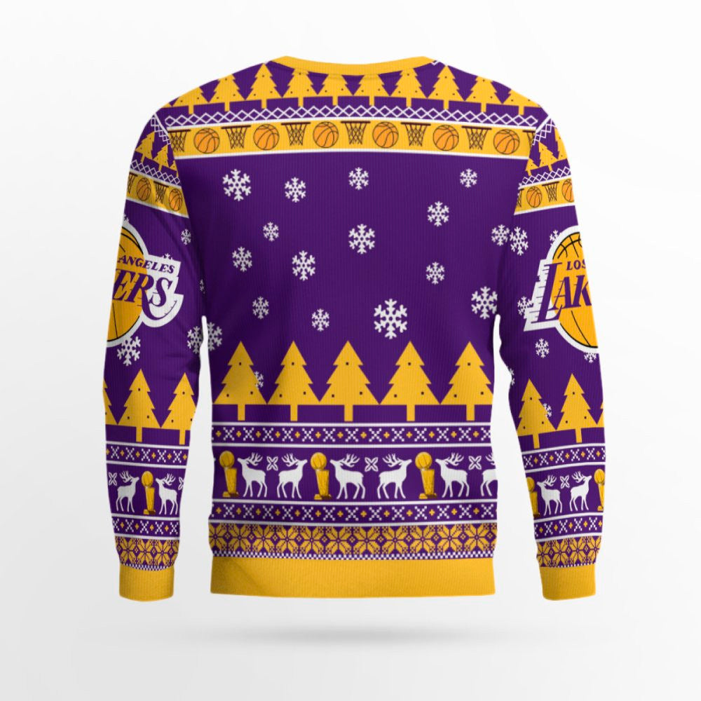 Lakers All Time Greats Ugly Christmas Sweater – Moonbestprint