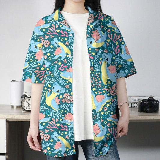 Anime Lapras Ocean Breeze Pokemon Hawaiian Shirt – Moonbestprint