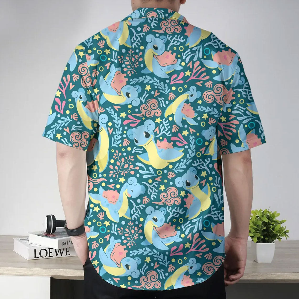 Anime Lapras Ocean Breeze Pokemon Hawaiian Shirt – Moonbestprint