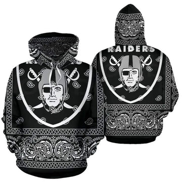 Las Vegas Raiders Hoodie, NFL Hoodie Moonbestprint