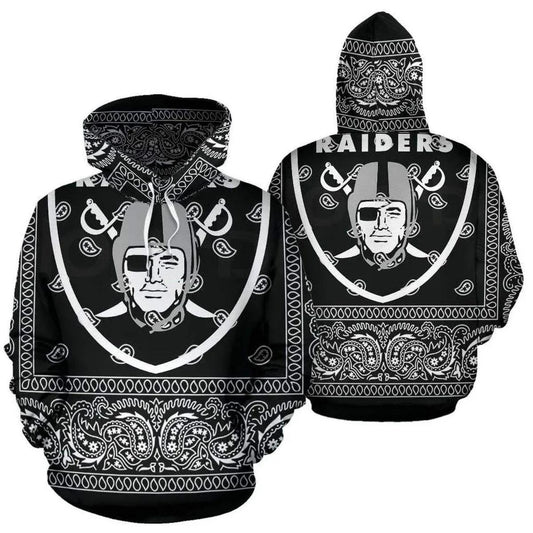 Las Vegas Raiders Hoodie, NFL Hoodie Moonbestprint