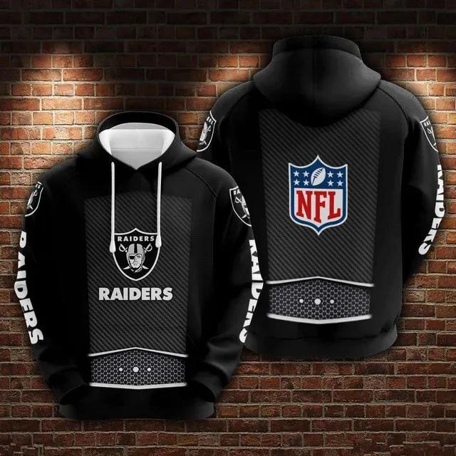 Las Vegas Raiders NFL 3D Hoodie, NFL Hoodie Moonbestprint