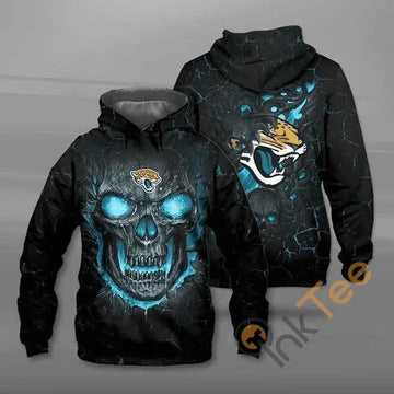 Lava Skull Jacksonville Jaguars 3D Hoodie, NFL Hoodie Moonbestprint