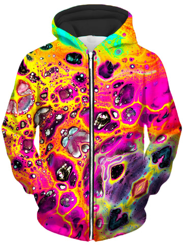 Lava Trip Unisex Zip-Up Hoodie -Moonbestprint