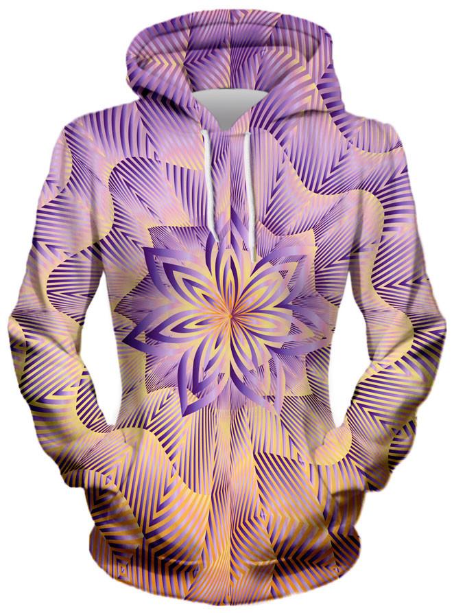 Lavender Flow Unisex Hoodie -Moonbestprint