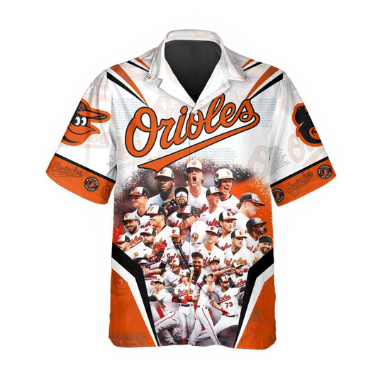 Legends Baltimore Orioles Hawaiian Shirt, Baltimore Orioles Aloha Shirt, MLB Hawaiian Shirt Moonbestprint
