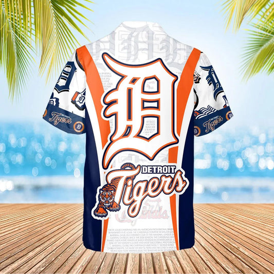 Legends Detroit Tigers Hawaiian Shirt, Detroit Tigers Aloha Shirt, MLB Hawaiian Shirt Moonbestprint