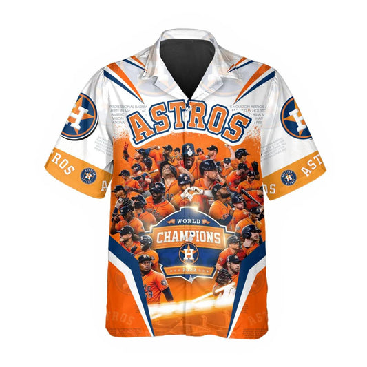 Legends Houston Astros Hawaiian Shirt, Houston Astros Aloha Shirt, MLB Hawaiian Shirt Moonbestprint