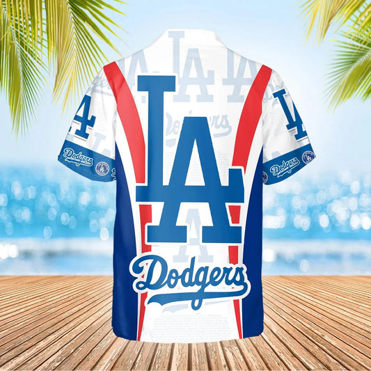Legends Los Angeles Dodgers Hawaiian Shirt, Dodgers Aloha Shirt, MLB Hawaiian Shirt Moonbestprint