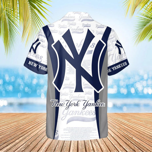 Legends New York Yankees Hawaiian Shirt, Hawaiian Yankees Shirt, MLB Hawaiian Shirt Moonbestprint
